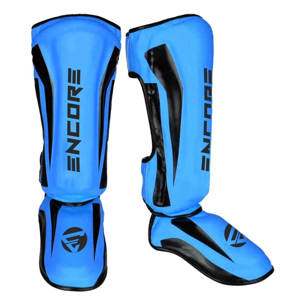 Shin Instep Guard Boxing Training MMA Muay Thai Fighting Instep Leg Protective Gear Protector