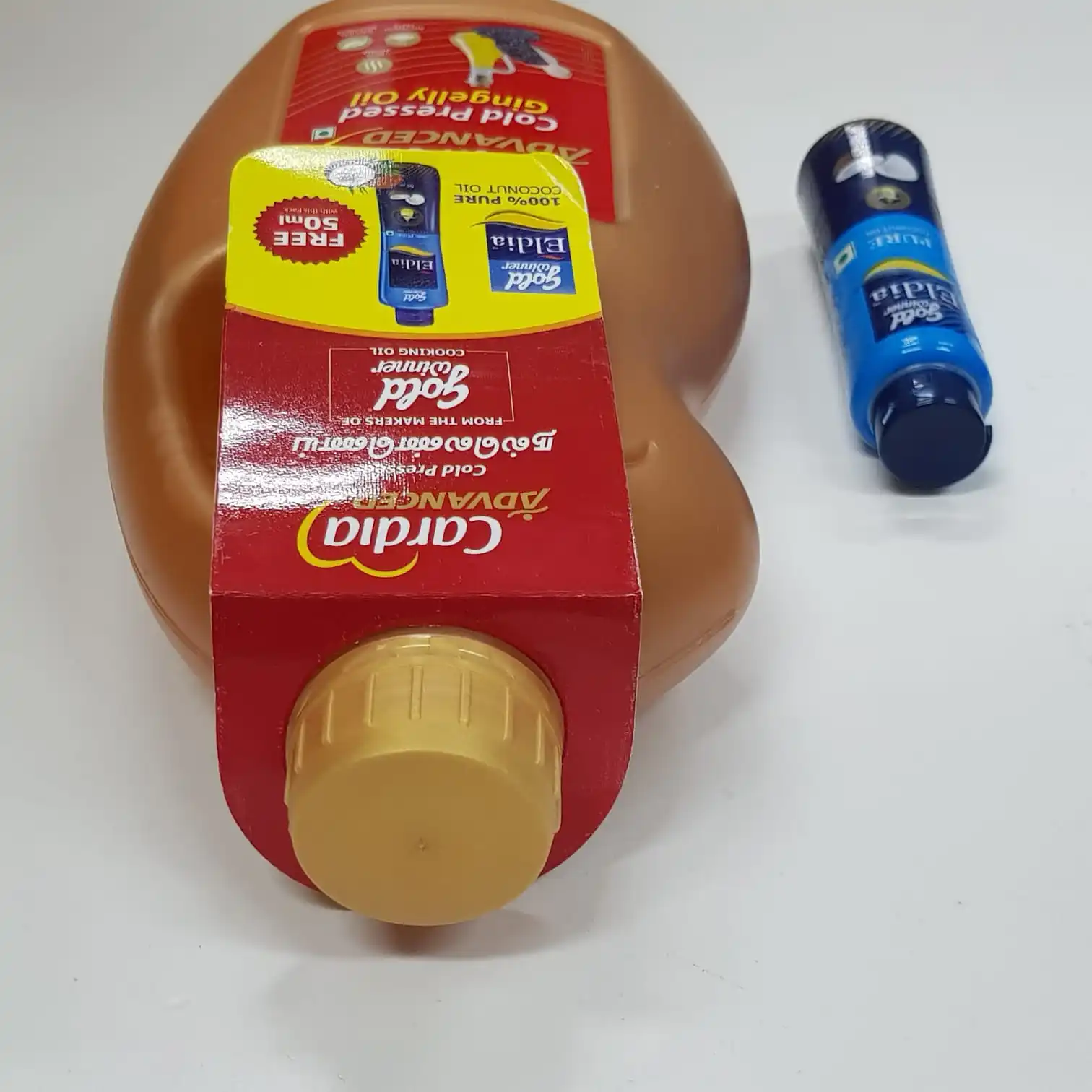 Бренд Cardia Advanced, 100% чистое холоднопрессованное имбирное масло, кунжутное масло 1 л для приготовления пищи