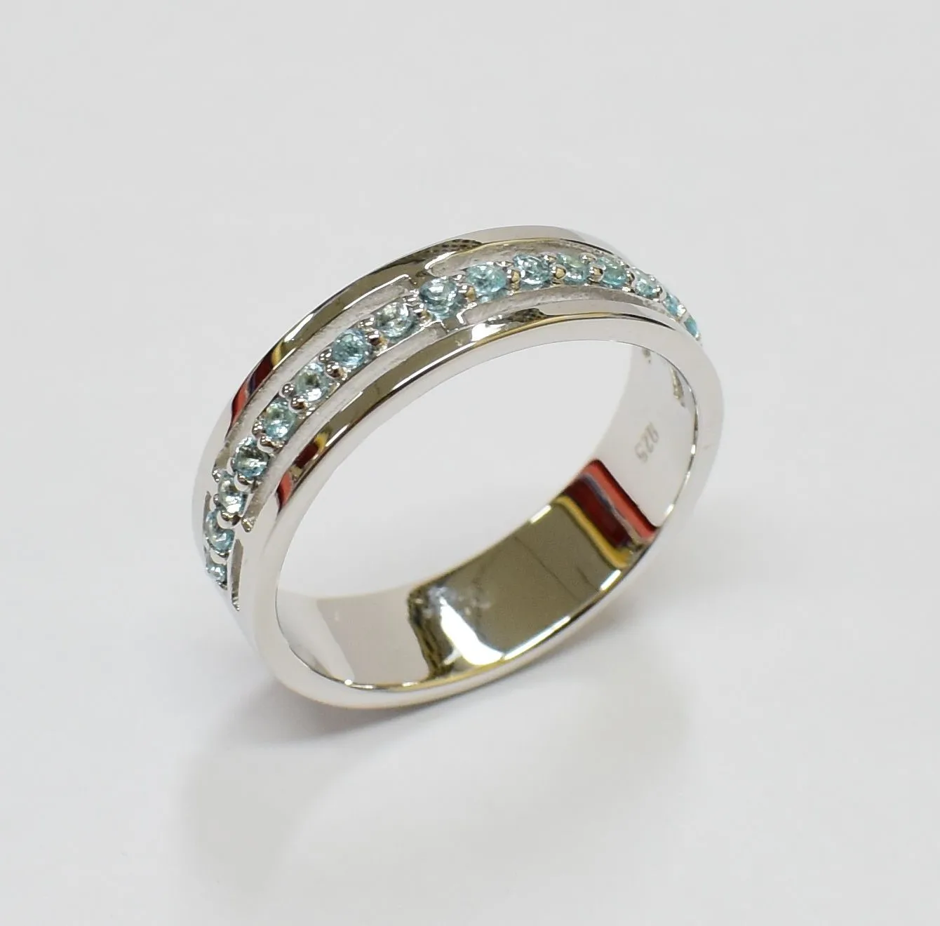 Ring R-12509 Silver  Jewelry with Silver Plating