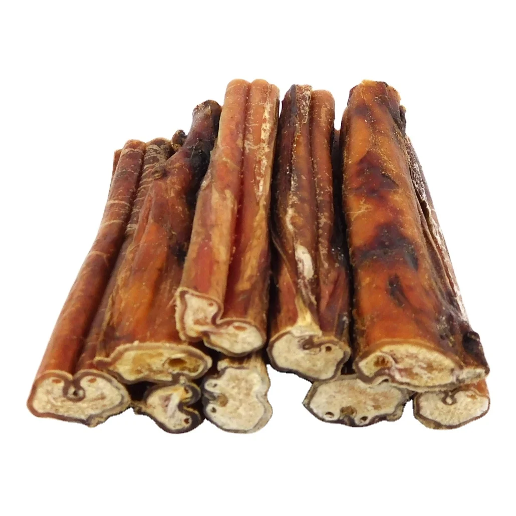 100% Natural Dried Beef Pizzle Bully Sticks
