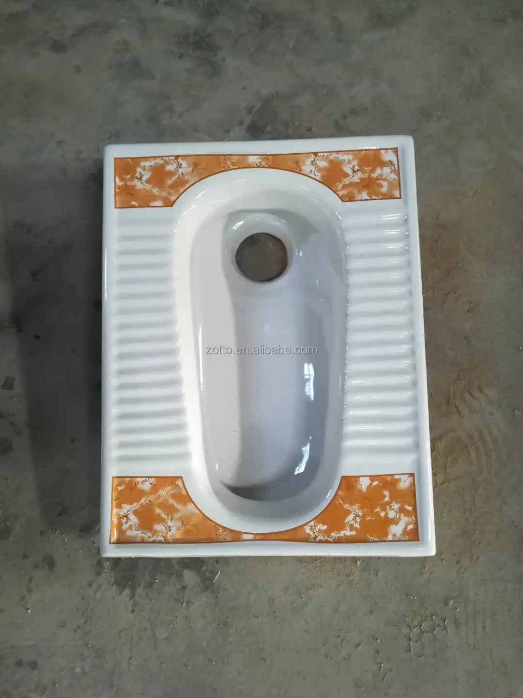 
High quality cheap sanitary ware wc ceramic porcelain squatting pan toilet 