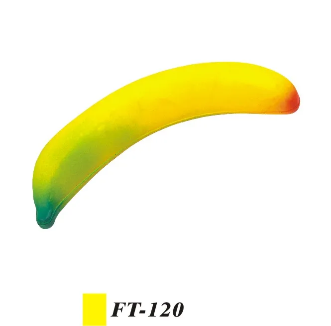 Fruit Shape PU Foam Squishy Soft Kids Toy stress Ball Banana Fruit Vegetable Shape Stress Boy Painting Colorful Toy