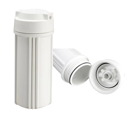 10 inch Double O-ring white color Plastic Polypropylene PP Filter Housing