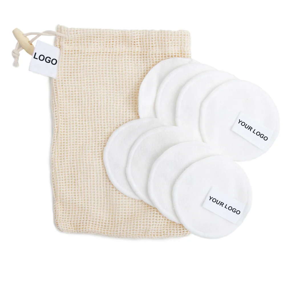 Reusable Bamboo Cotton Make Up Removal Pads