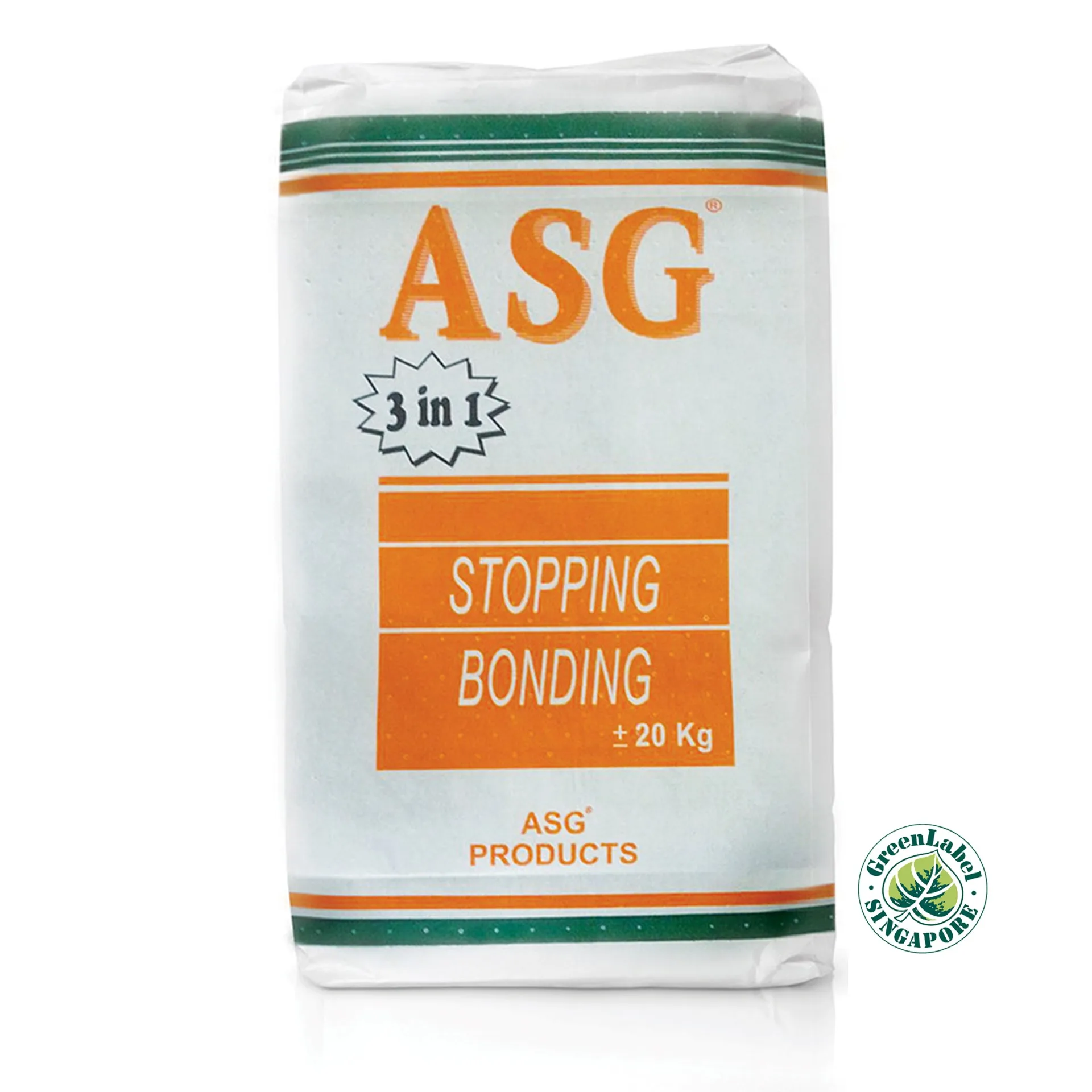 ASG 3-in-1 Stopping Compound for Wall Plastering & Fixing Cornice Manufactured in Malaysia
