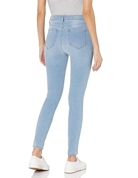 Tongrui womens jeans Plus Size Hight Waist Jeans Slim Casual Jeans Pants for Women 2024