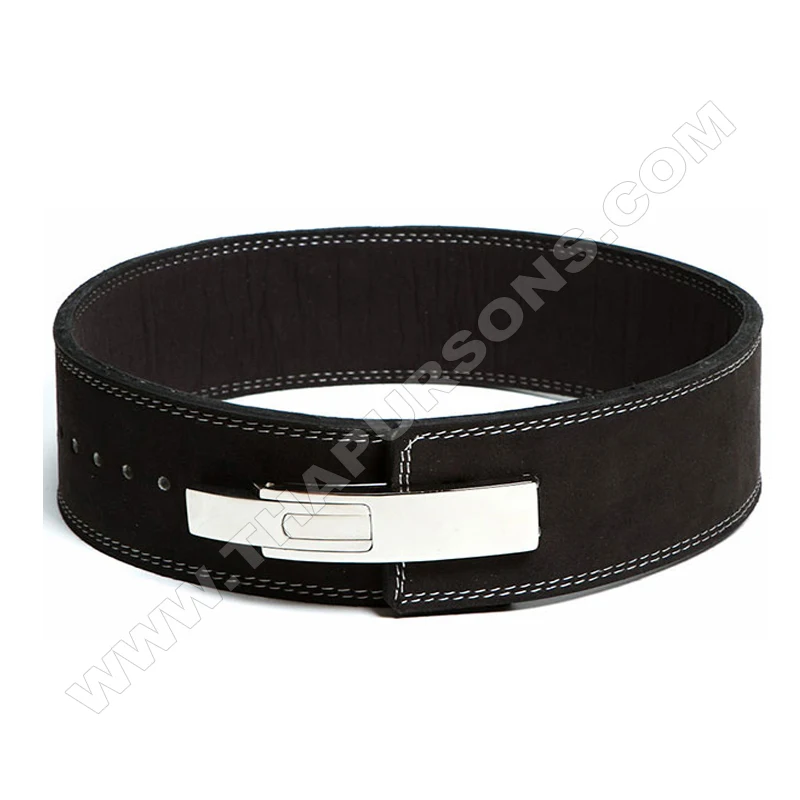 Weight lifting Lever Buckle Belts