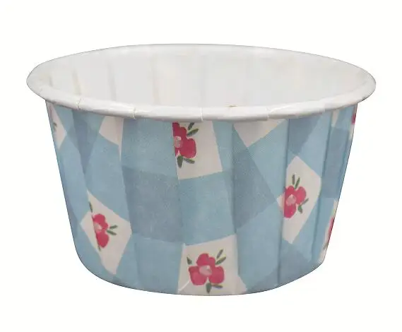 Wholesale Printing Design Round Paper Cups Cupcake Muffin Liners