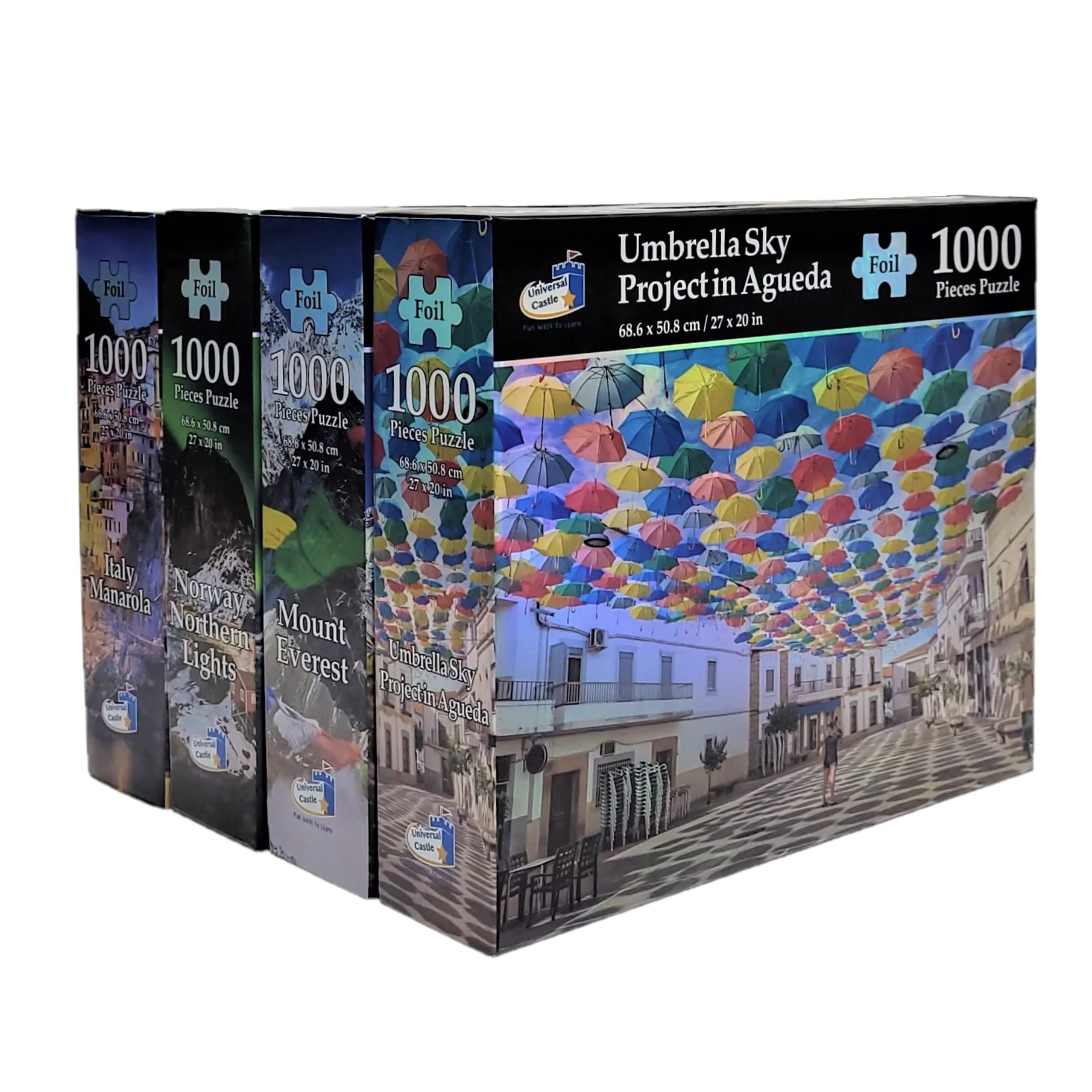 Производитель 1000 штук металлическая фольга Италия Manarola для взрослых и детей обучающая игра головоломка Amazon