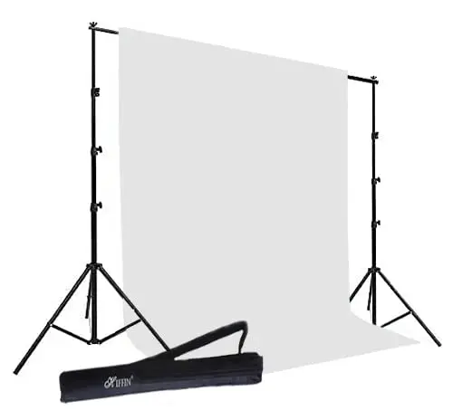 Photography Accessories Backdrop Photo Light Studio Muslin Background Stand Backdrop Support System Kit (Stand with Curt