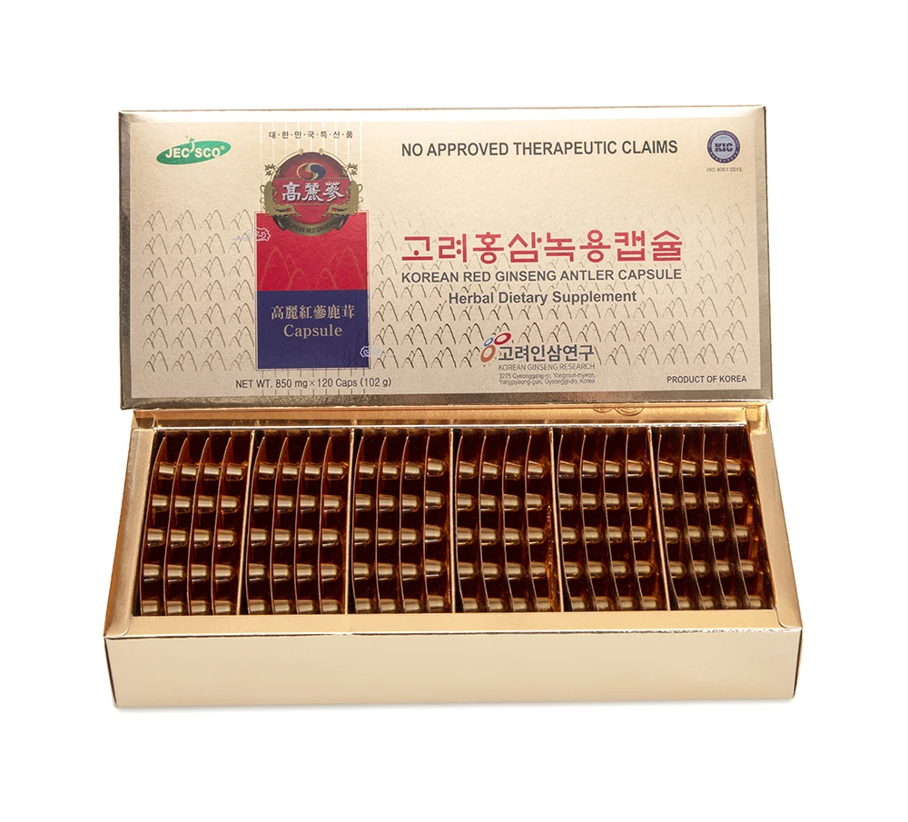 
Korean Red Ginseng Antler Capsule 