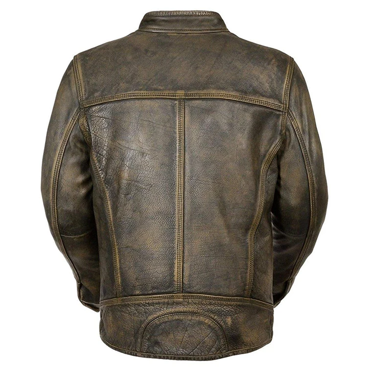 hot selling Classic design Pure Quality leather jacket Fashion Men black Lamb Leather Jacket/men leather jackets/Pakistan
