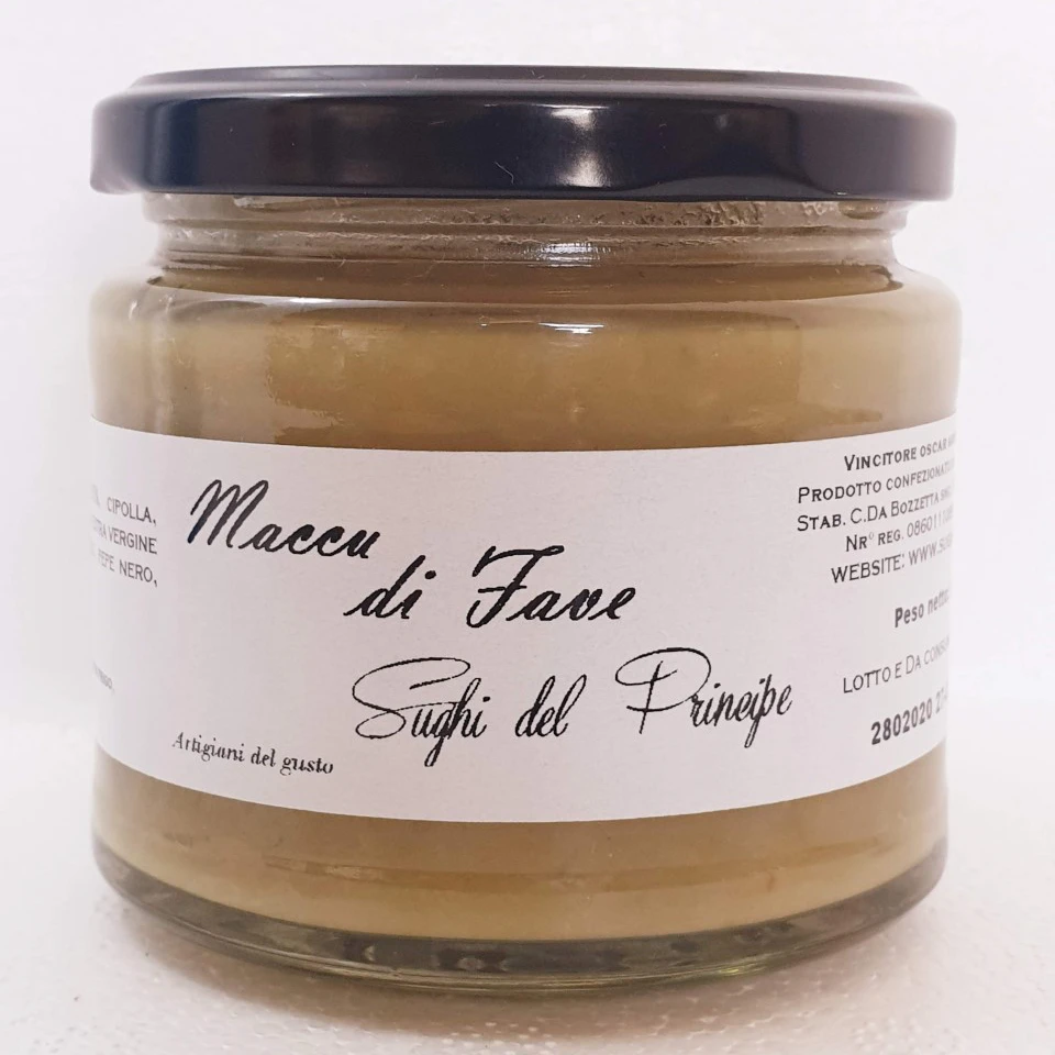 2022 Product New Recipe the Traditional Pasta co Maccu a  Broad Bean Cream 100% Made in Italy