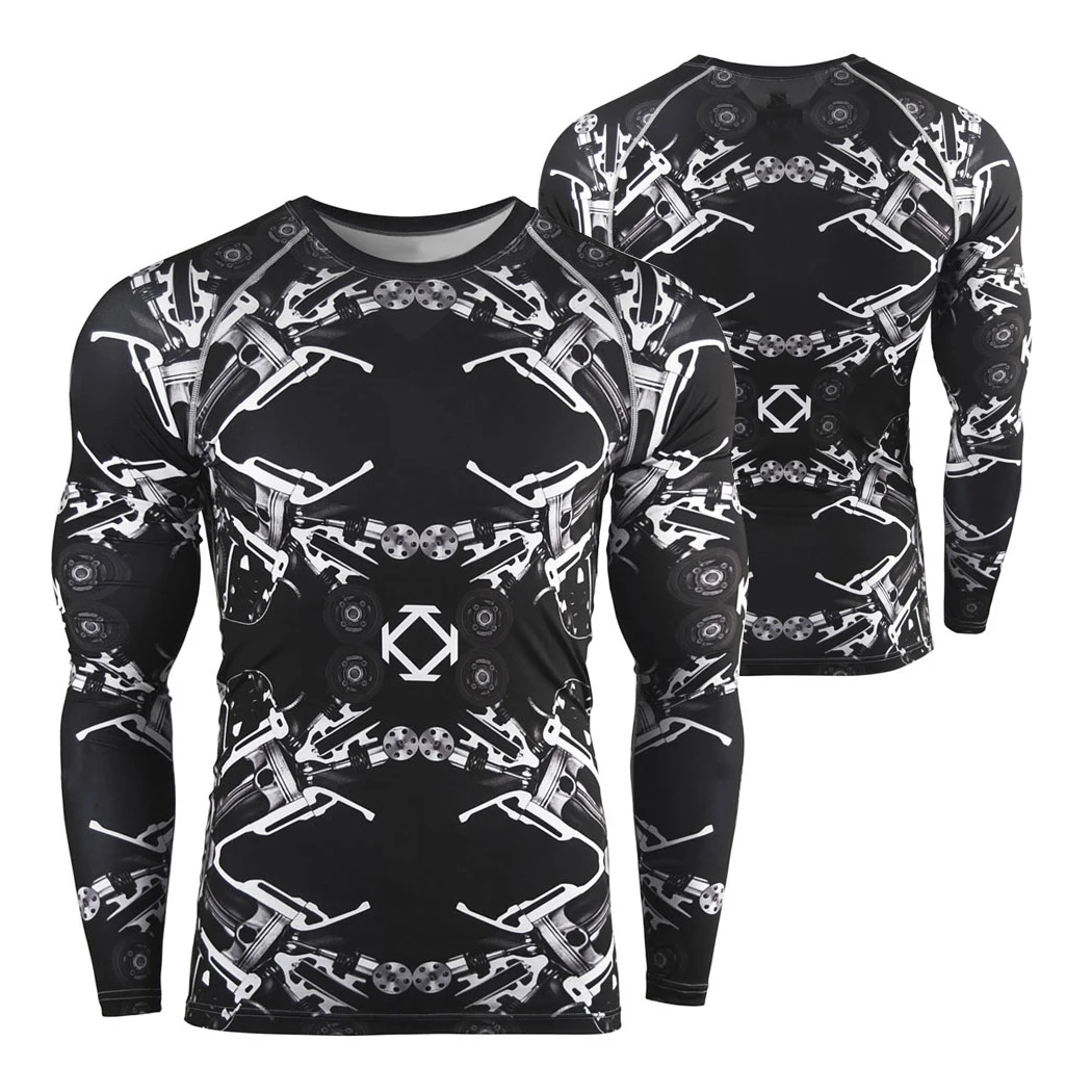 Cheap Low Quantity Best New Professional Custom 100% Polyester Cheap Surfing Rash Guard for Men