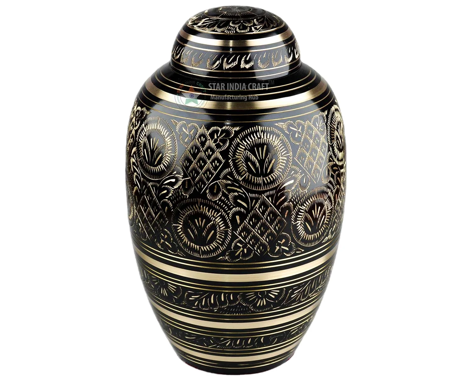 Мирные птицы королевские урны для кремации для человека-большие похоронные урны для взрослых ручной работы-звезда индийское ремесло