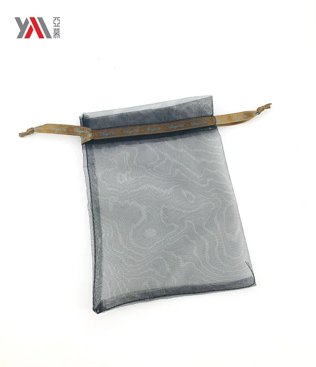 Wholesale Custom Candy Jewelry drawstring organza small gift bag
