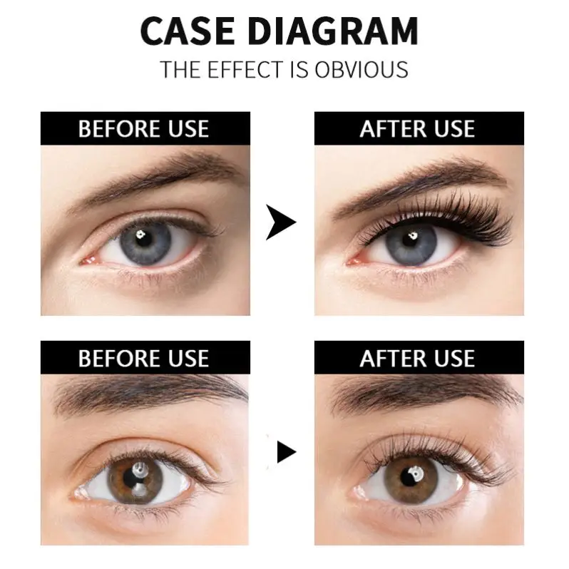 XBY Factory Directly Supply Hot Selling Castor Oil Eyelash Enhancer Serum For Eyelash Brow Hair Beard Growth