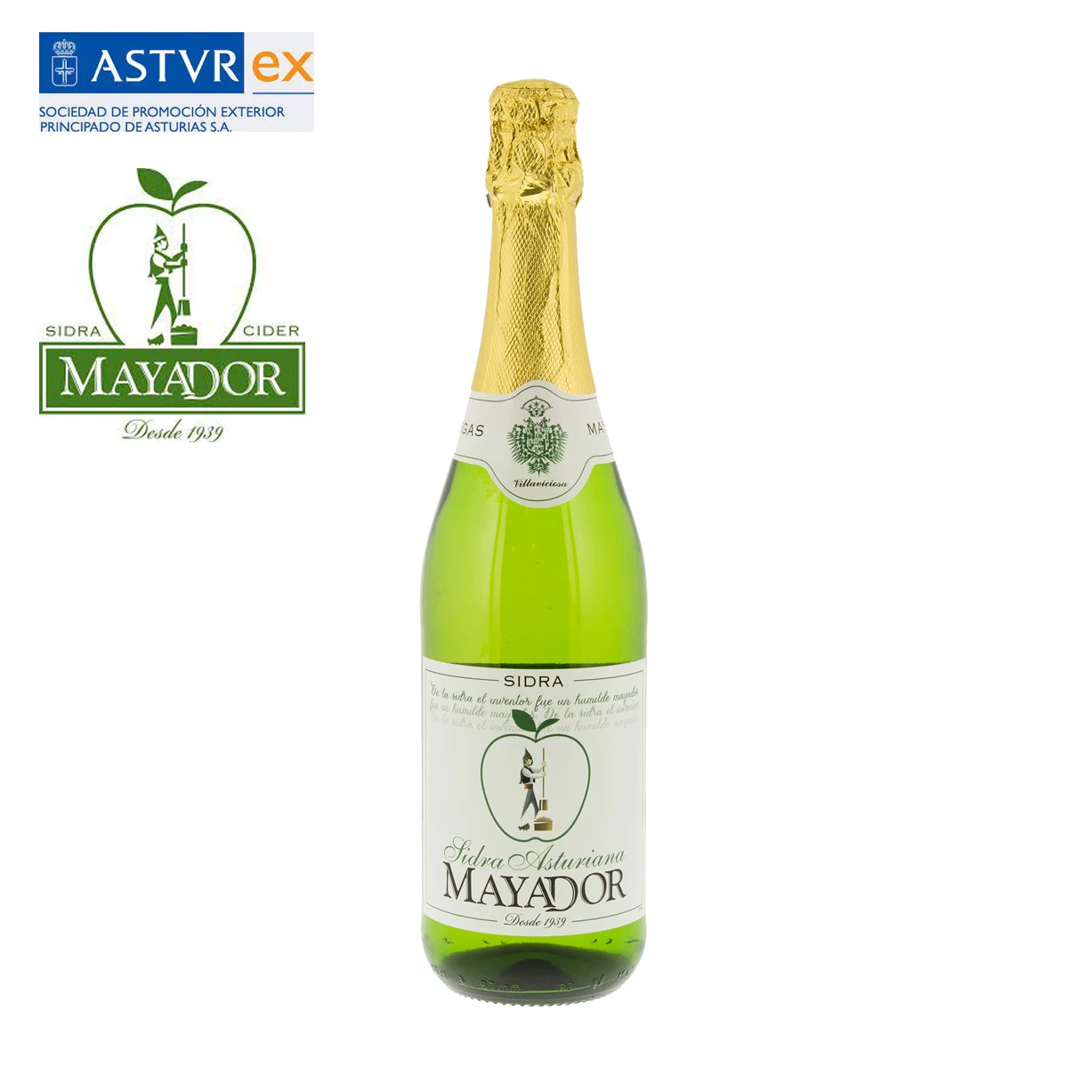 Сияющий яблочный сидр 4,1% [Mayador]