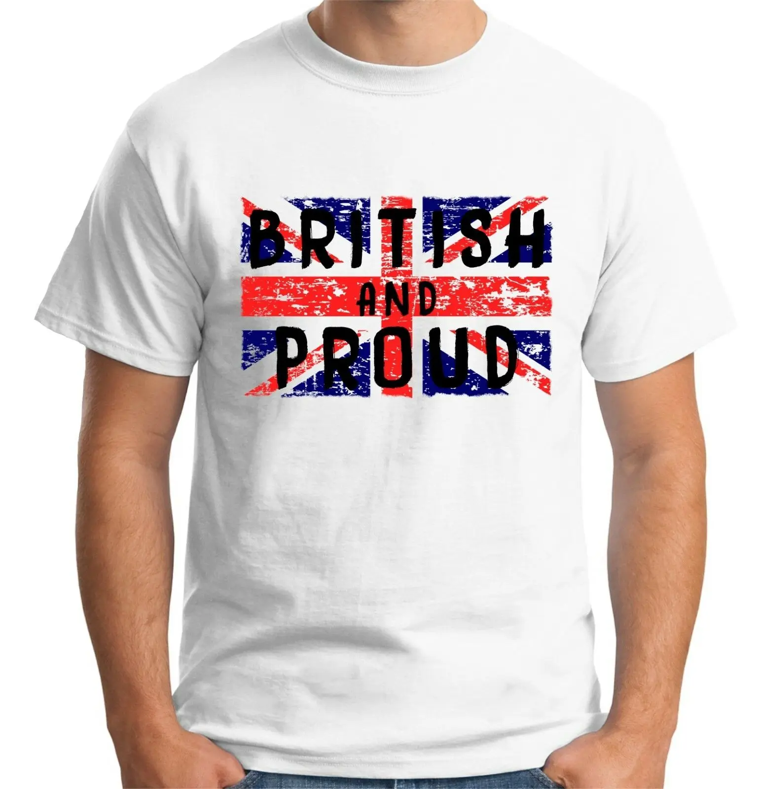 velocitee mens british & pound t shirt uk union jack flag t shirt