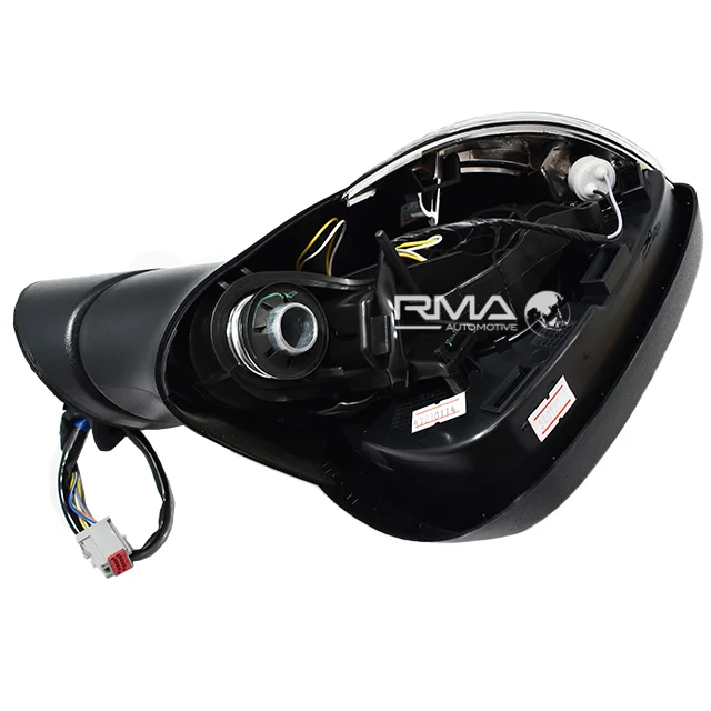 SUB MIRROR DOOR RH BLACK (DRIVER PWR FOLD/PWR ADJUST MIRROR) DN246912ZA95