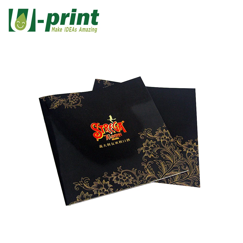 Luxury Menu Pamphlet Booklet Brochure Printing