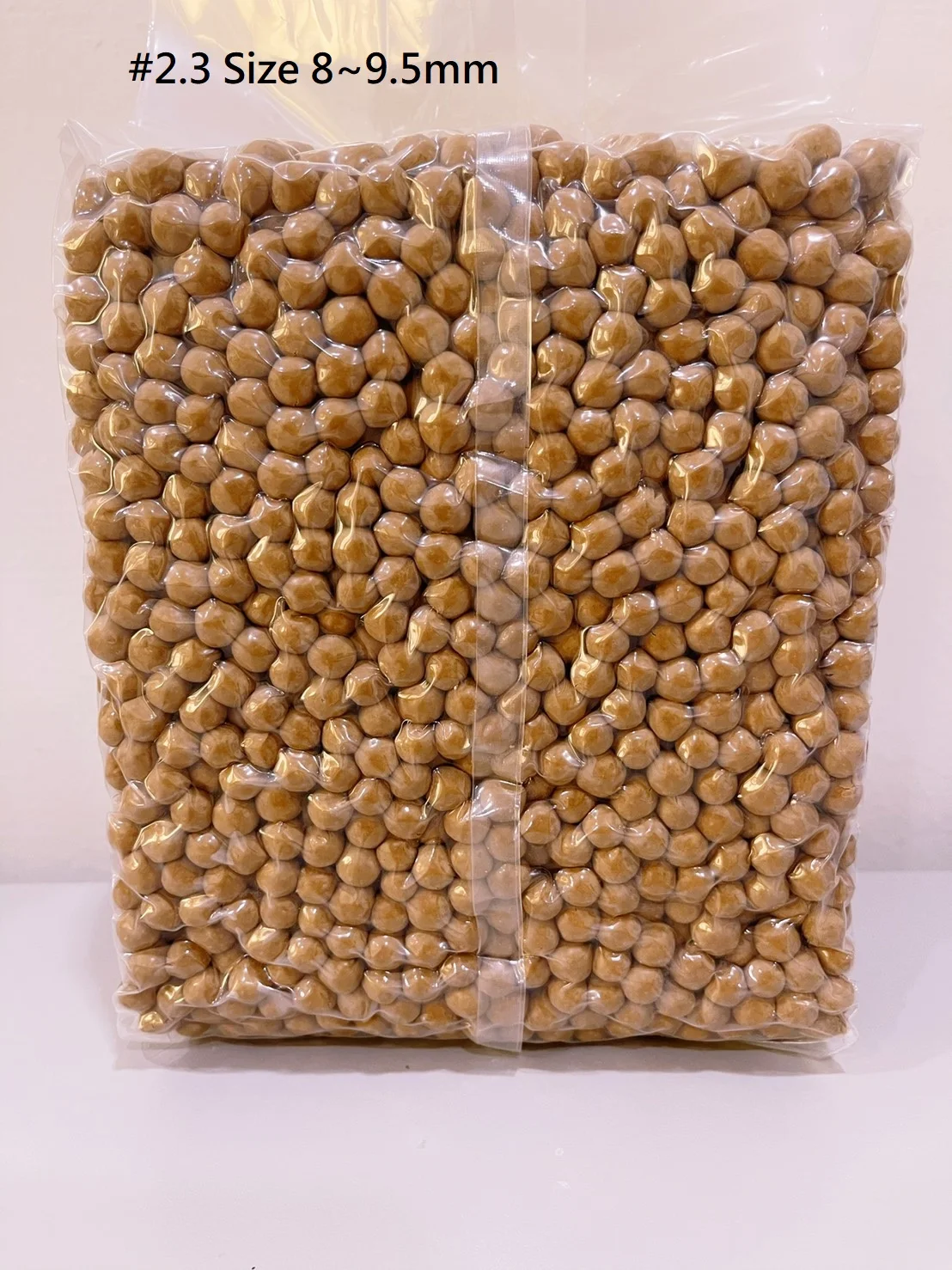 Taiwan Bubble Tea Supplier Tapioca Pearl 3 kg size 8 mm-9.5 mm