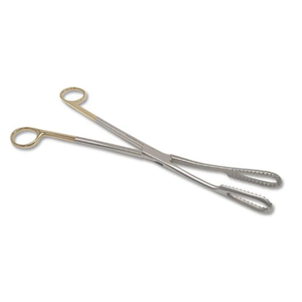 Stainless Steel 2023 Medical SuppliesDoyen Sponge Forceps Polypus Ovum Forceps Obstetrics Gynecology Instruments Forceps