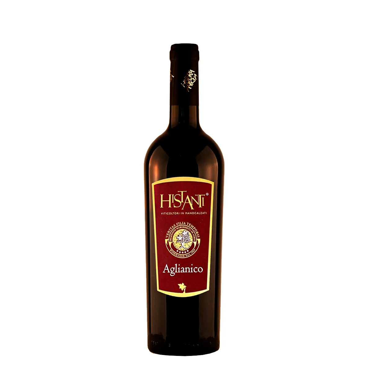 high quality red italian table wine CAMPANIA AGLIANICO IGT  is one of the best grape varieties in Southern Italy