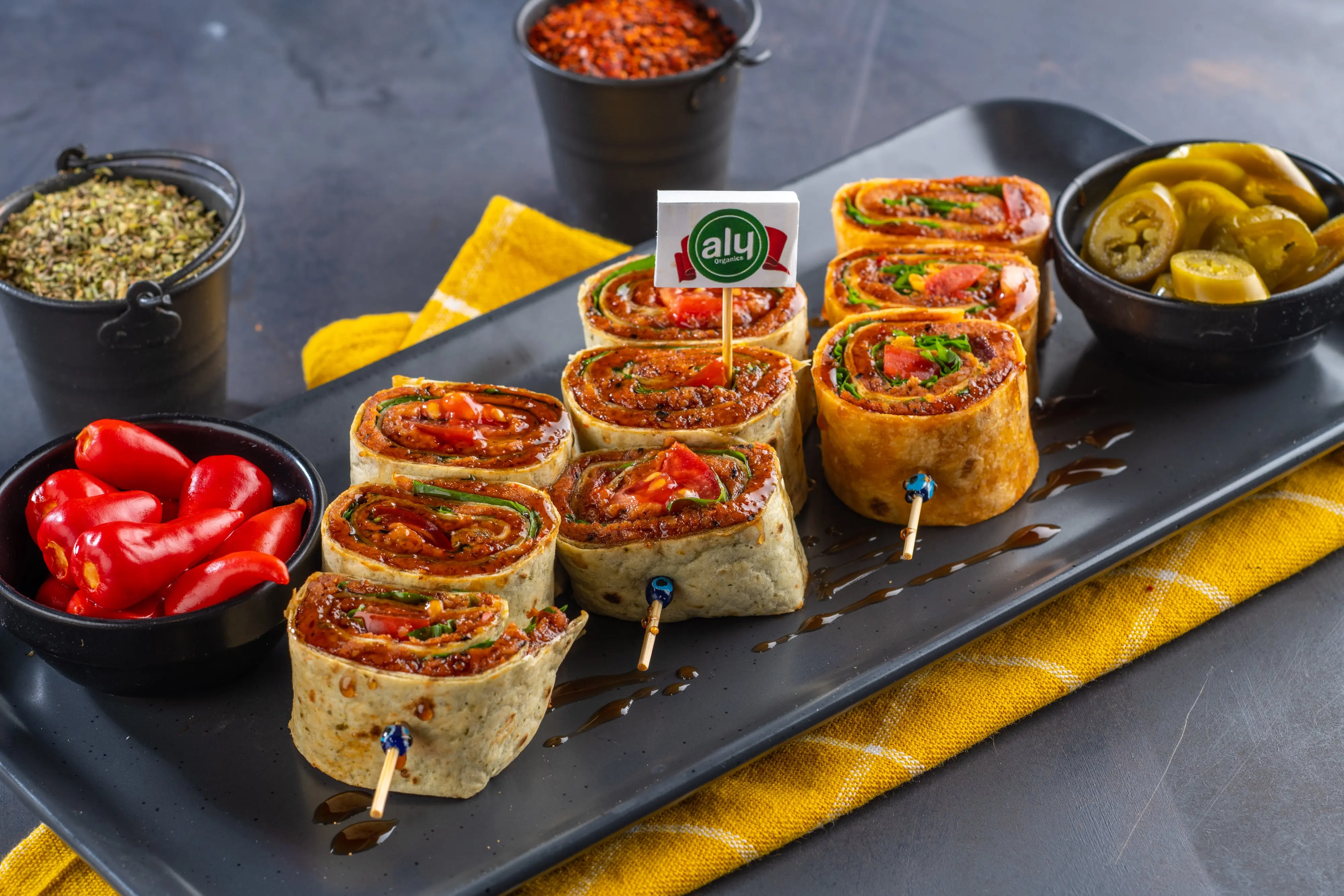  Tortilla 25 см 6 шт. оригинальная сумка на молнии бренда Aly 420гр (12 упаковок в одной