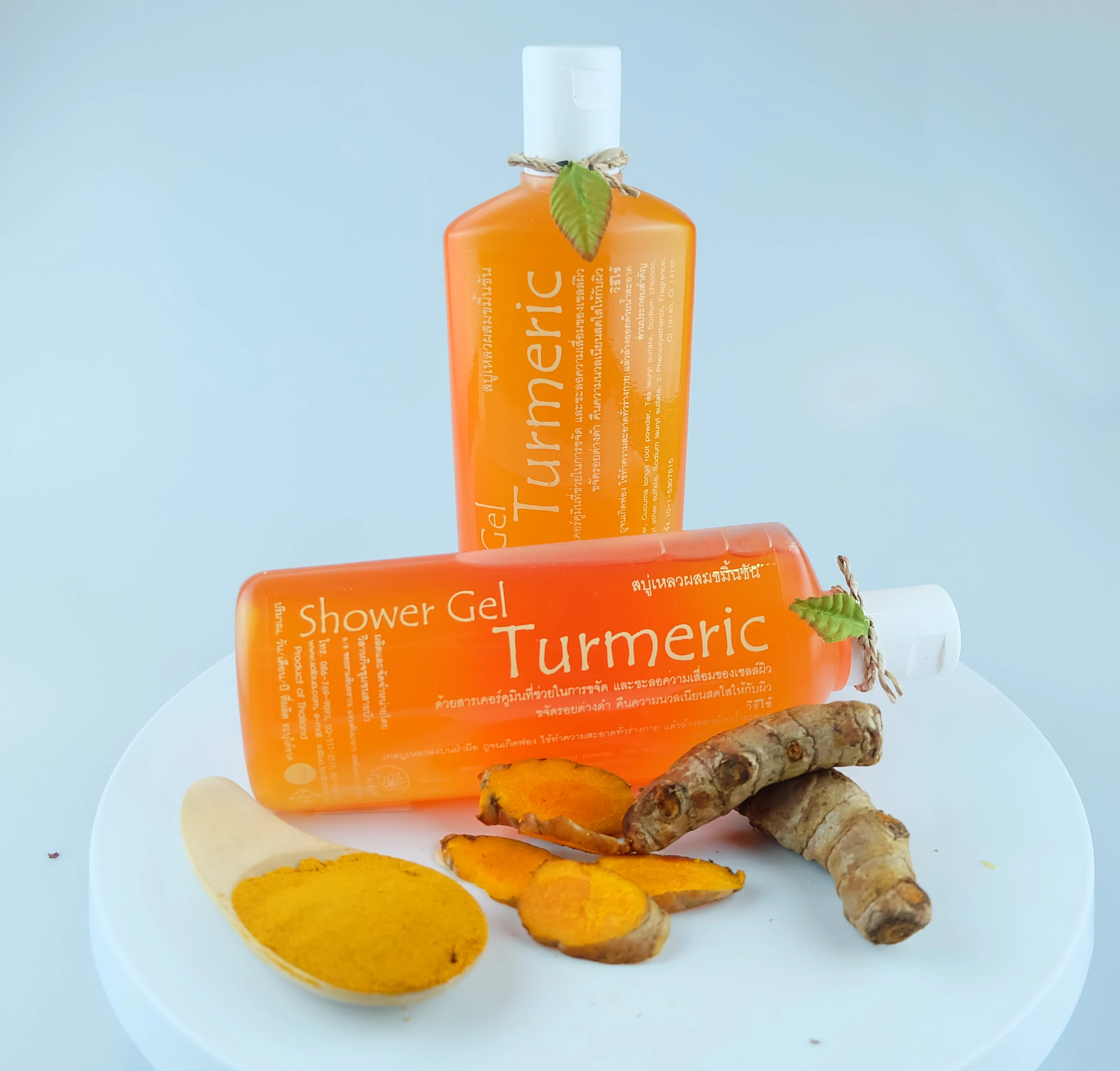 
Wholesaler Herbal Shower Gel, Turmeric Shower Gel, Handmade Shower Gel Herbal Body Wash OEM Thailand 