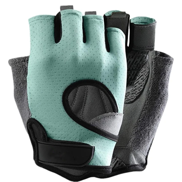 Customized Men Half-Finger Anti-slip Fitness Gym Gloves  Weight Lifting Exercise Gloves