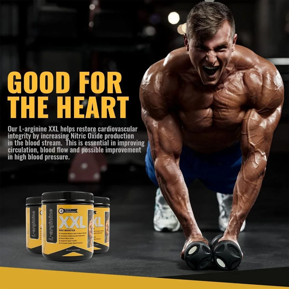 Larginine XXL Случаи 16 L-аргинин 13.oz высокая производительность для улучшения мышц сердца