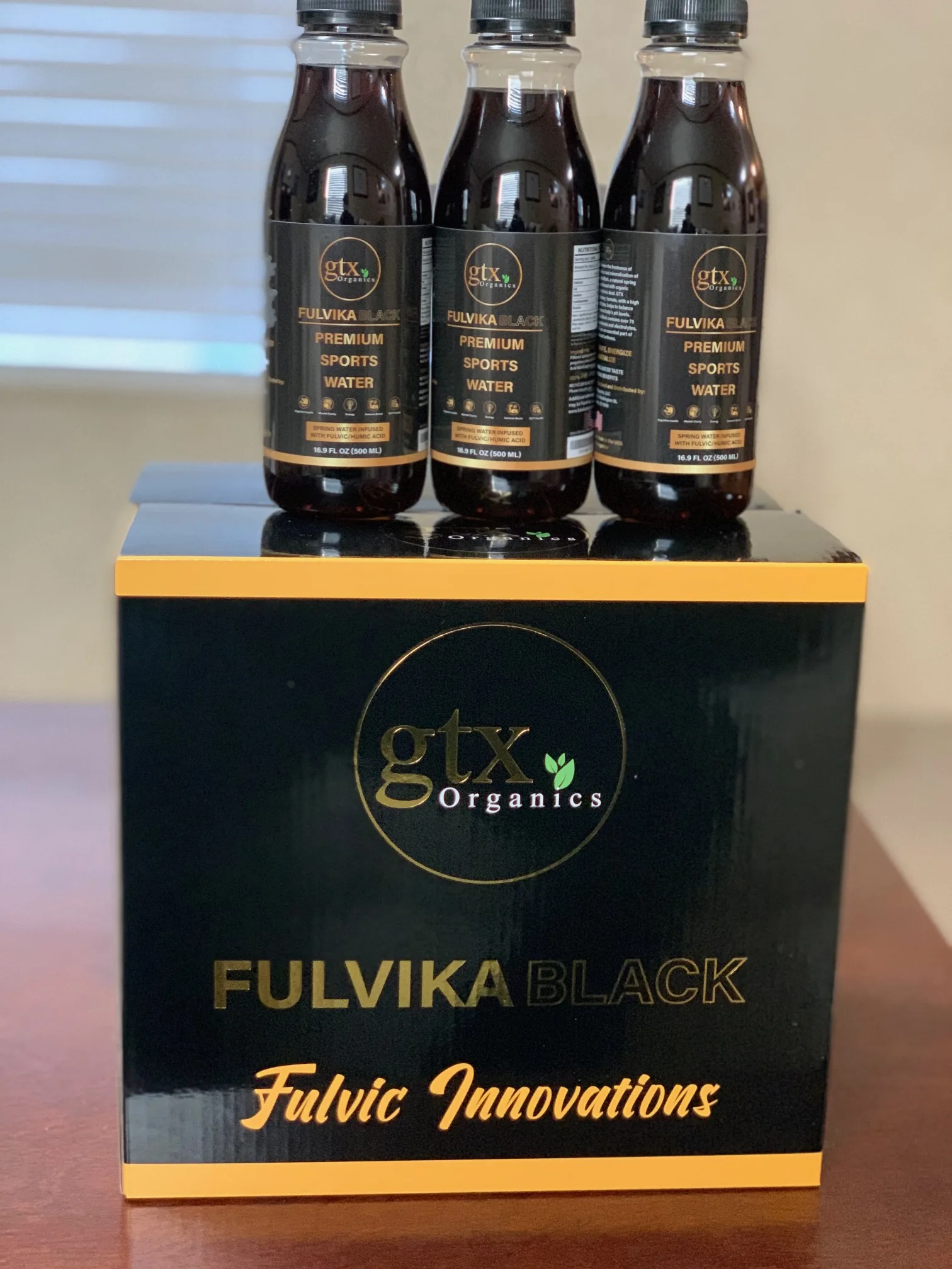 Top Fulvika Humic пропитанная пружинной водой естественная минерализованная вода используемая для гидратации минерализации и баланса