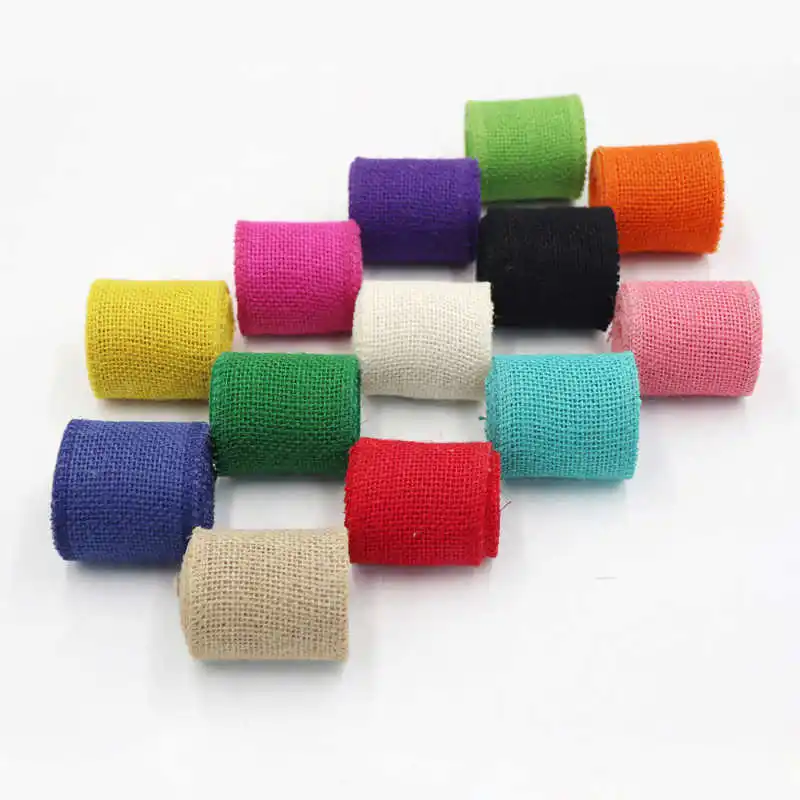 
Natural Burlap Jute Hessian Flax Ribbon Roll Wedding Decor 10/15/30cm No Ratings From Bangladesh 