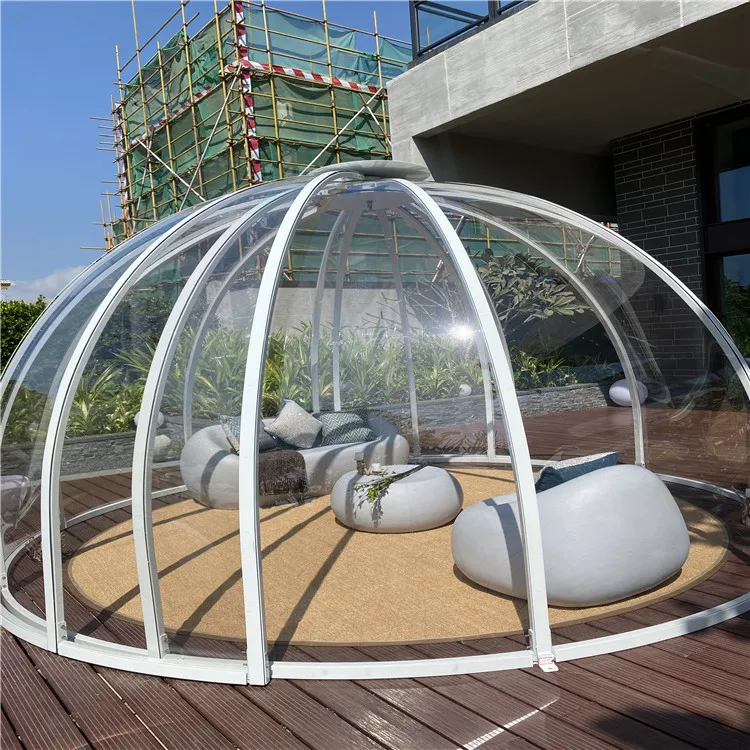 Tent Dome 77 M2 Custom Trade Show Outdoor 8 Side Dome Tent For Promotion Outdoor Tent Bubble