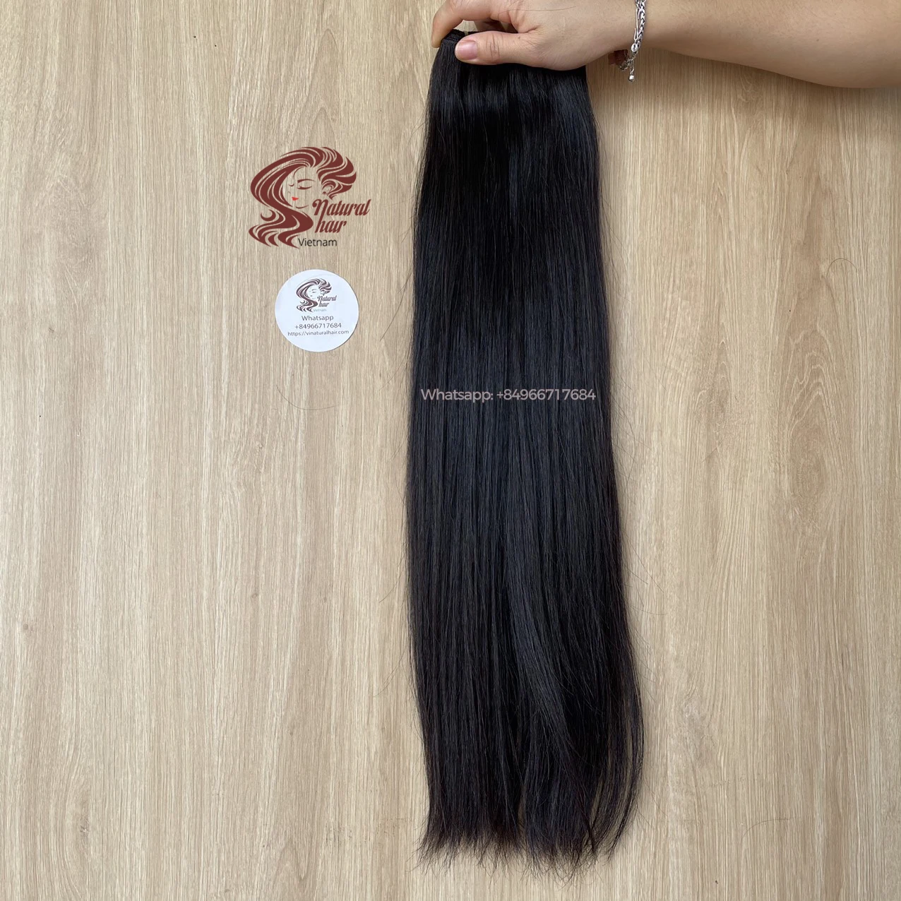 Так мило! Высококачественные прямые вьетнамские человеческие волосы с двойным вытягиванием