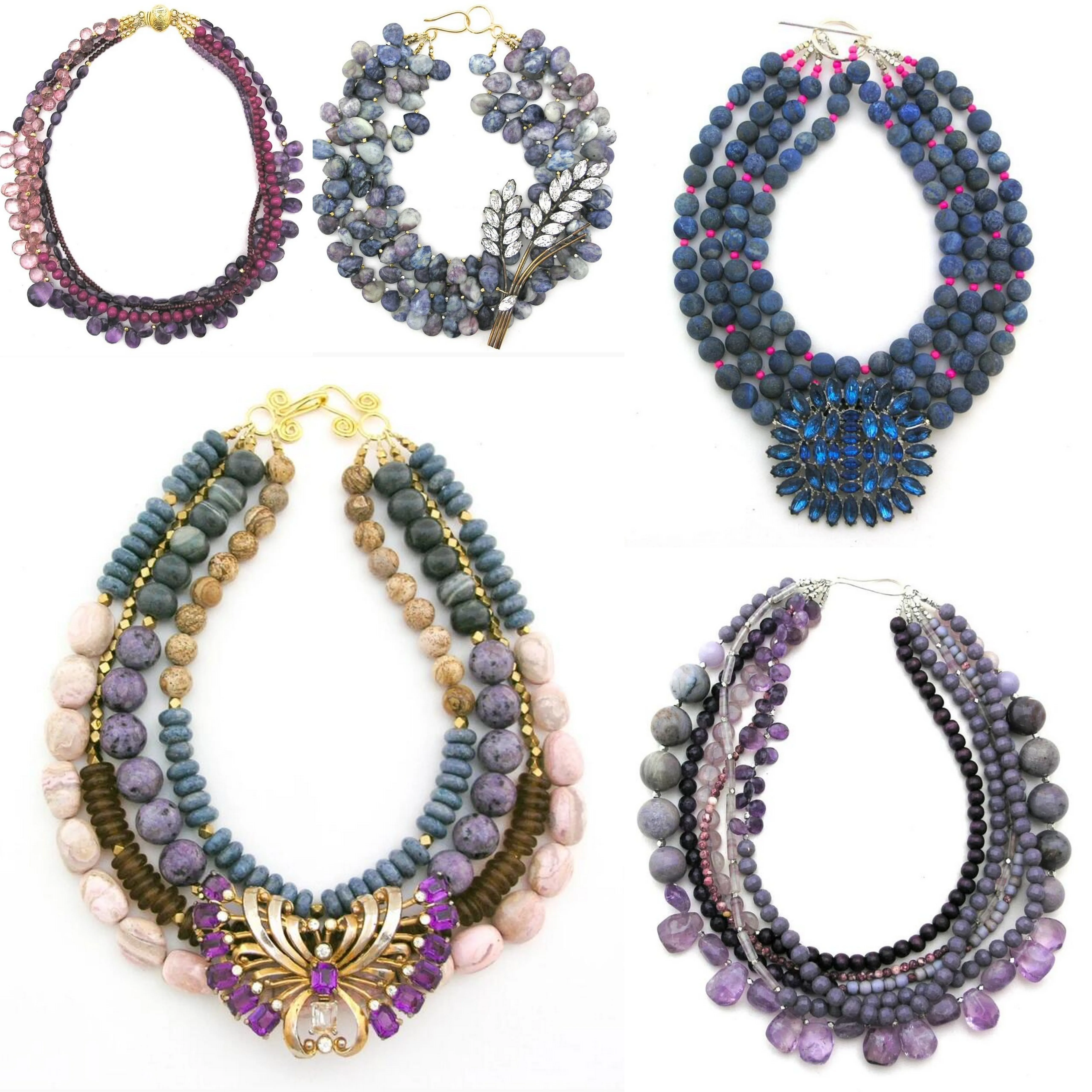 Fine fashion jewelry necklaces