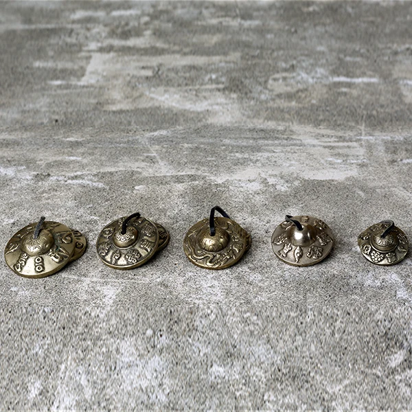 100% Natural Handmade Tingsha Bronze Bell | A Singing Bell For Meditation, Decoration, Yoga,  And Healing Purpose