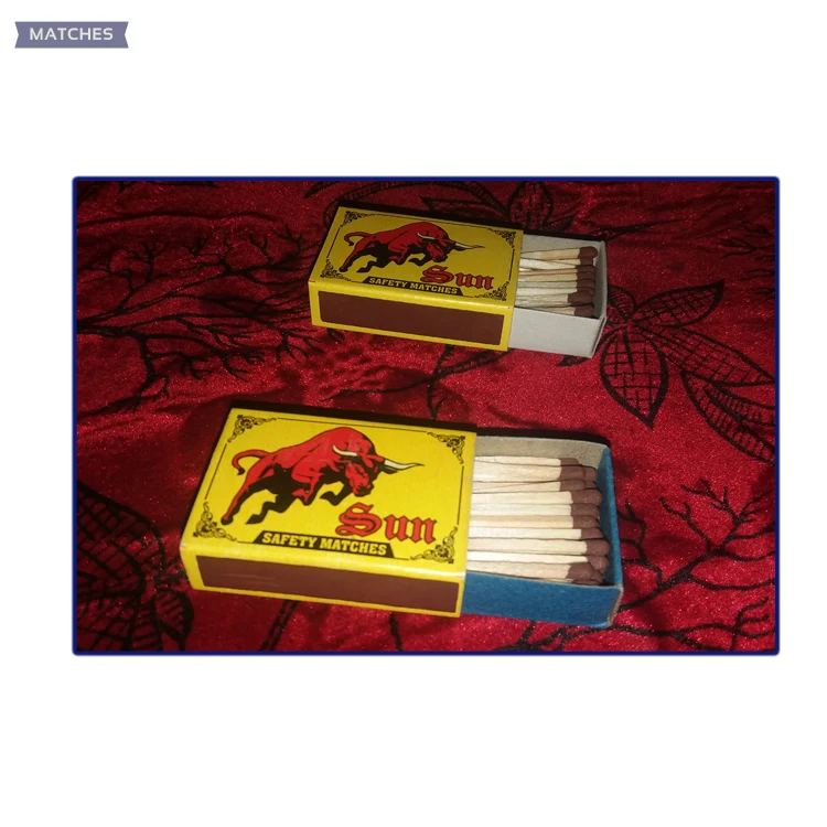Indian Vendor Selling Assured Quality Match Sticks Boxes for Genuine Purchasers