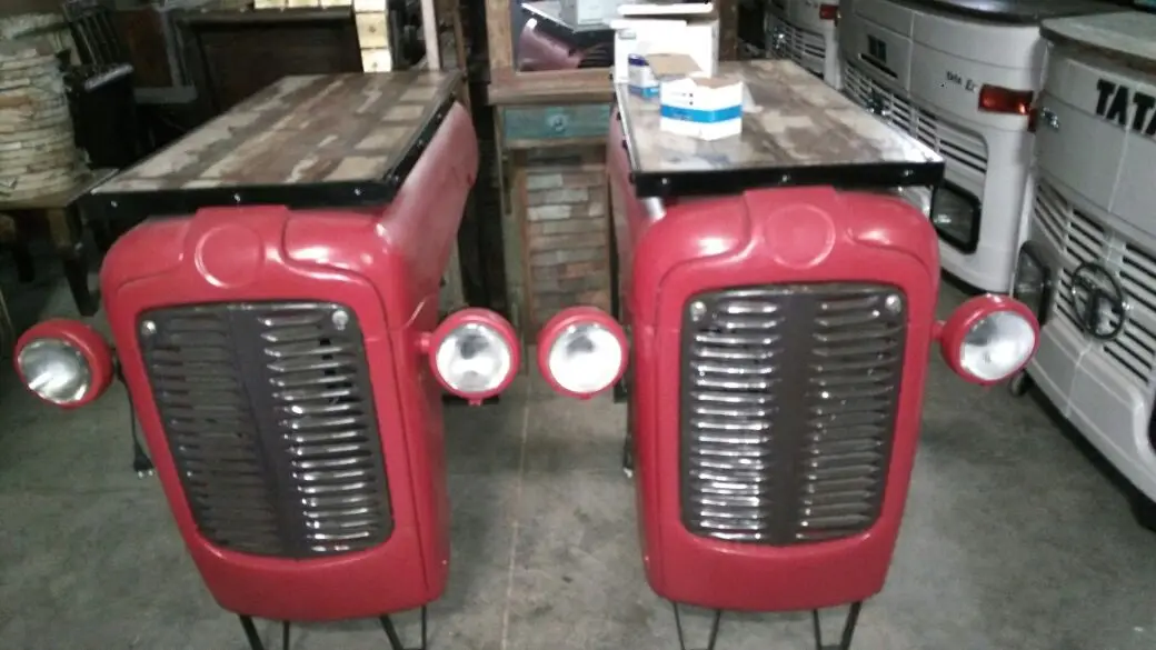 Industrial Modern Tractor Part Modified Urban Modern Indian Home Hotel Cafe Restaurant Bar Table