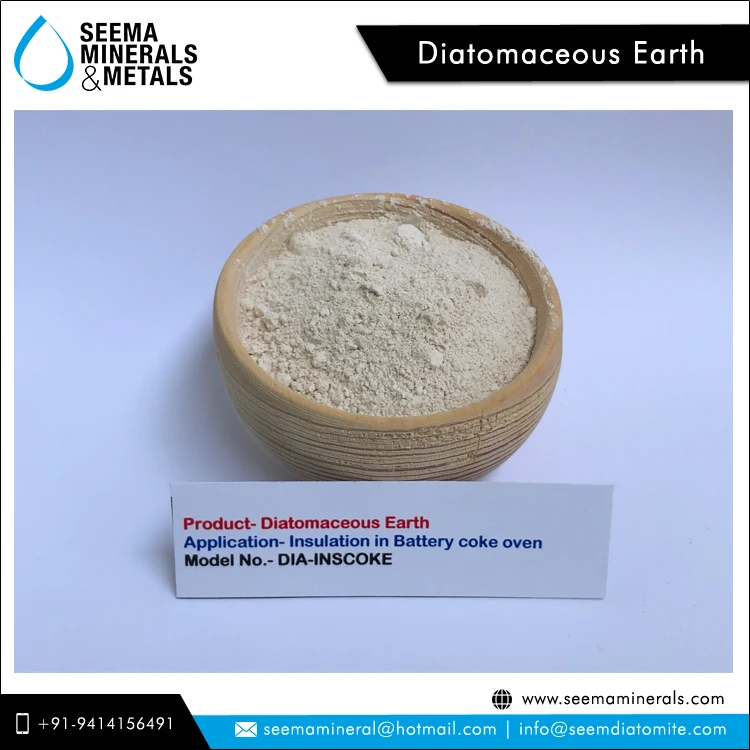 Direct Factory Supply 100% Original Diatomite Powder for insulation in Battery Coke Oven