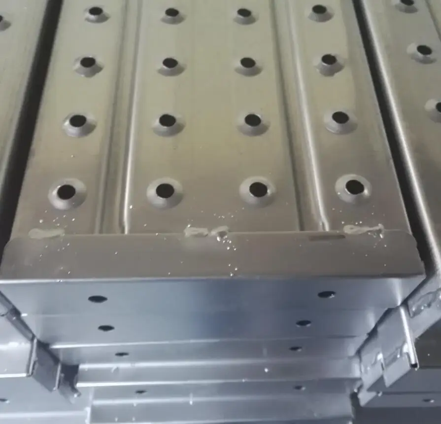 Scaffolding Pedal Pine Planks Steel Catwalk Platform