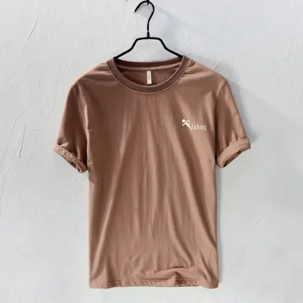 OEM hemp cotton t shirt organic t shirt 100% organic cotton t shirt hemp men