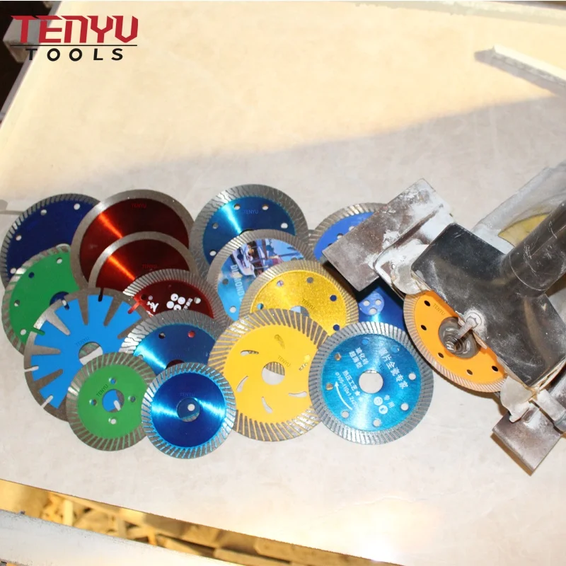 Diamond Segmented Turbo Rim Cutter Saw Blade Super Thin Diamond Cutting Blade for Wet and Dry Cut