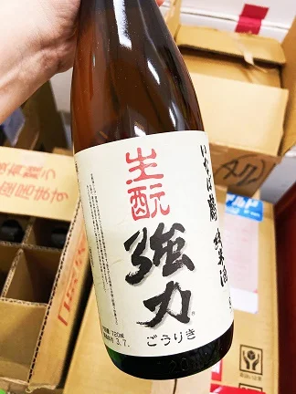 Высококачественный 15% 1 5 кг рисовый ингредиент шероховатый вкус Inaba Tsuru Gouriki Junmai Raw 720 мл из Японии