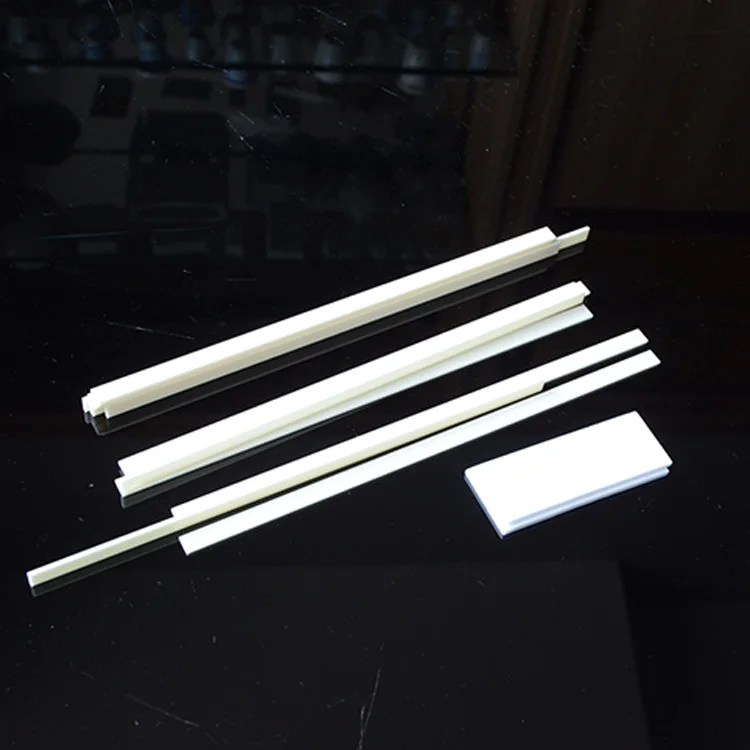 
Cream Color Aluminum High Temperature Resistance Ceramic Strip for Refractory Furnace Tube 