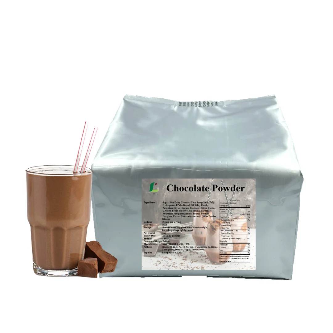 Ready To Ship LMC Taiwan Supplier Best Selling Chocolate Powder with Organic Cocoa