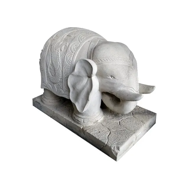 Рельефная скульптура из натурального камня известняк-современное балийское настенное искусство