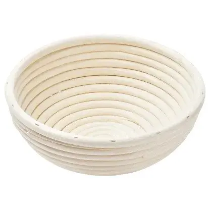 Round Bread Proofing Basket 9 Inch Natural Rattan Dough Bowl Bread Bread Proofing Basket Proofing Basket