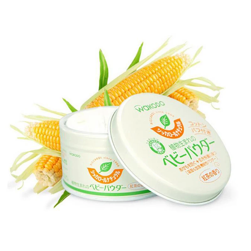 
Wakodo Siccarol Organic Baby Body Care Talcum Powder For After Taking Bath 